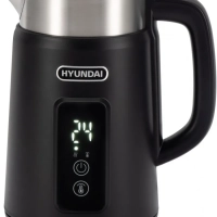 Чайник HYK-S3505 1,5л 2200Вт черный (металл)