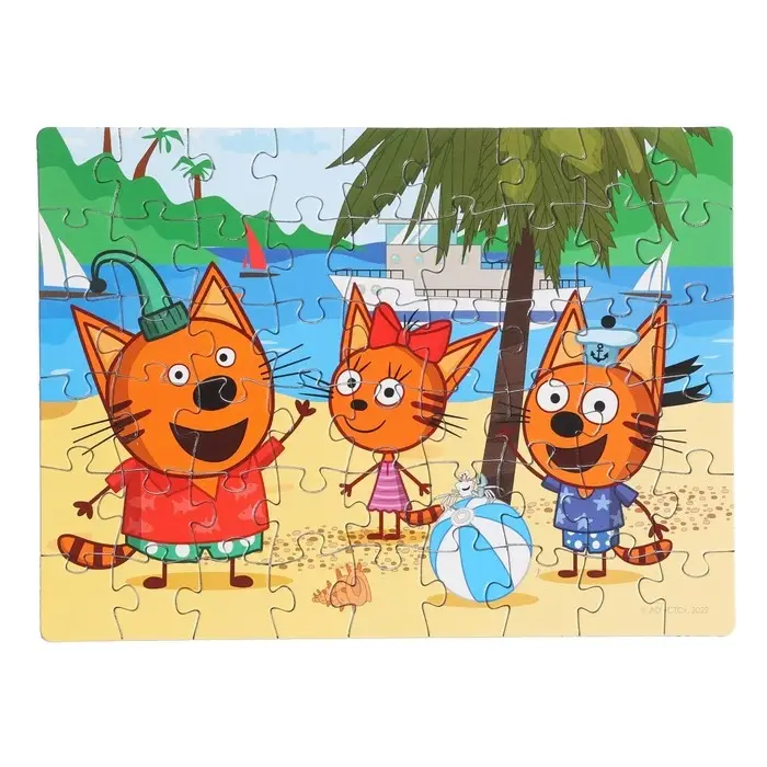 Пазл &laquo;Три кота&raquo;, 54 элемента