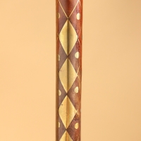 Трость "Домино" шишам, латунь 92 см