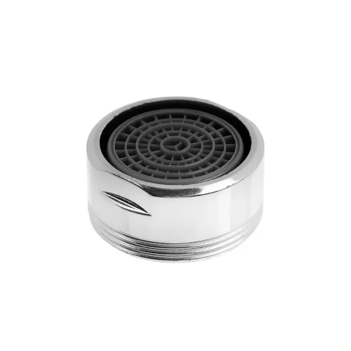 Аэратор ZEIN, наружная резьба, d=24 мм, сетка пластик, корпус пластик, цвет хром