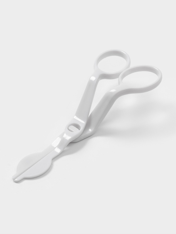 Щипцы для переноски украшений Доляна, 13&times;5.5 см, белые