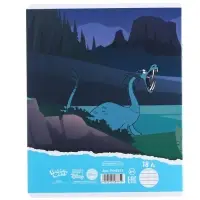 Тетрадь в линейку 18 листов, 5 видов МИКС, обложка мелованный картон, &laquo;Гравити Фолз&raquo;