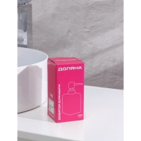 Дозатор для жидкого мыла Доляна &laquo;Гранит&raquo;, 400 мл, цвет серый