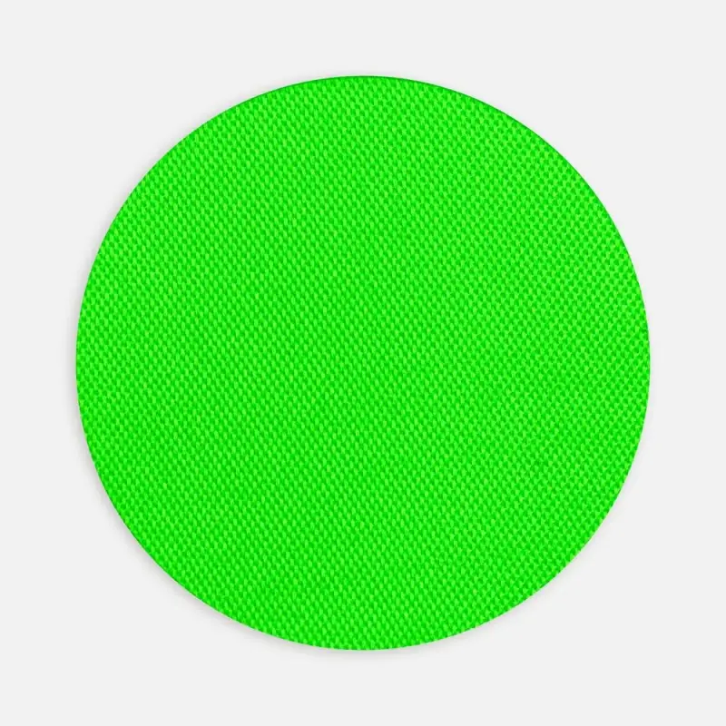 Наклейка тканевая Lunga Round, M, зеленый неон
