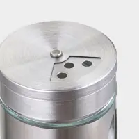 Набор для специй "Стиль" 2 шт, на подставке, 130 мл