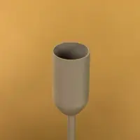 Подсвечник на 1 свечу текстурный "Графит" 8х8х15,5 см