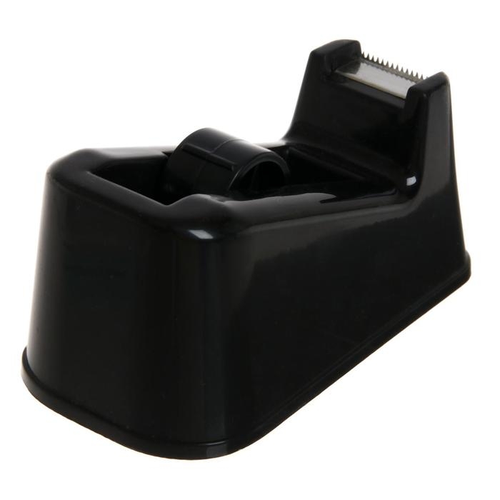 Диспенсер для клейкой ленты настольный, утяжелённый, средний, МИКС