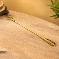 Ложка для обуви "Царская" 51 см, латунь