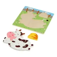 Развивающий деревянный Пазл