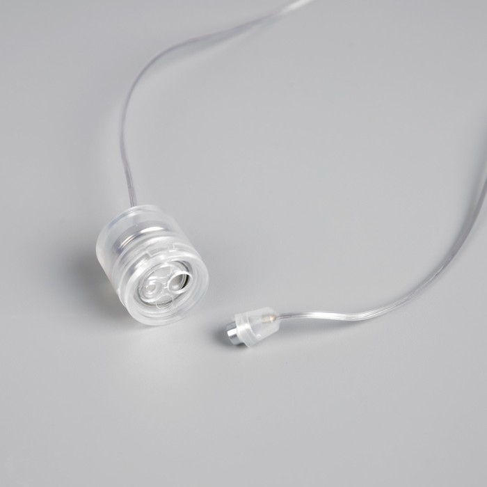 Светодиодный кулон &laquo;Полумесяц&raquo; 60 см, батарейки, свечение мульти (RGB)