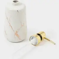 Дозатор для жидкого мыла SAVANNA Lightning, 350 мл, цвет белый