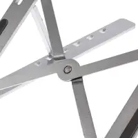 Подставка для ноутбука и планшета Scaffold Light ver.2, металлик