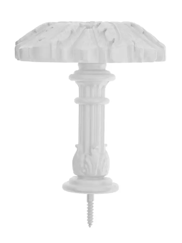 Крючок для штор CAPPIO KS035, d=9.8 мм, цвет кремовый, 2 шт