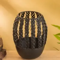 Подсвечник &laquo;Плетение&raquo;, 17&times;17&times;23 см, металл