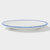 Тарелка пирожковая "Blue Lagoon" Magistro 16см 16,6х1,7, цвет белый, синий