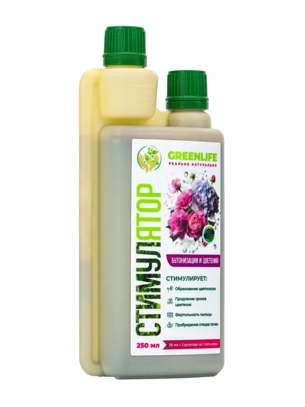 Стимулятор бутонизации и цветения "Green Life", 250мл