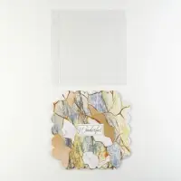 Коробка для печенья, кондитерская упаковка с пластиковой крышкой, &laquo;Камень&raquo;, 18 х 18 х 3 см