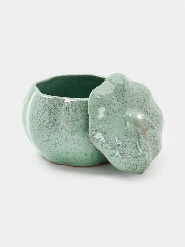 Горшок для запекания &laquo;Тыква&raquo; 0.6 л &laquo;Гармония&raquo; зеленый