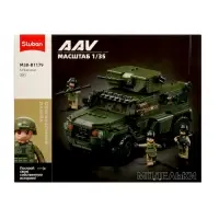 Конструктор модельки "Боевой транспорт", 519 деталей, масштаб 1/35, 6+