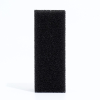 Губка прямоугольная для фильтра № 1, ретикулированная 30 PPI, 4 х 4,5 х 11 см, черная