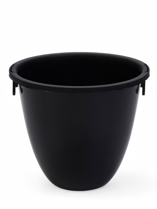 Кашпо "Жемчужина" 4л, графитовый