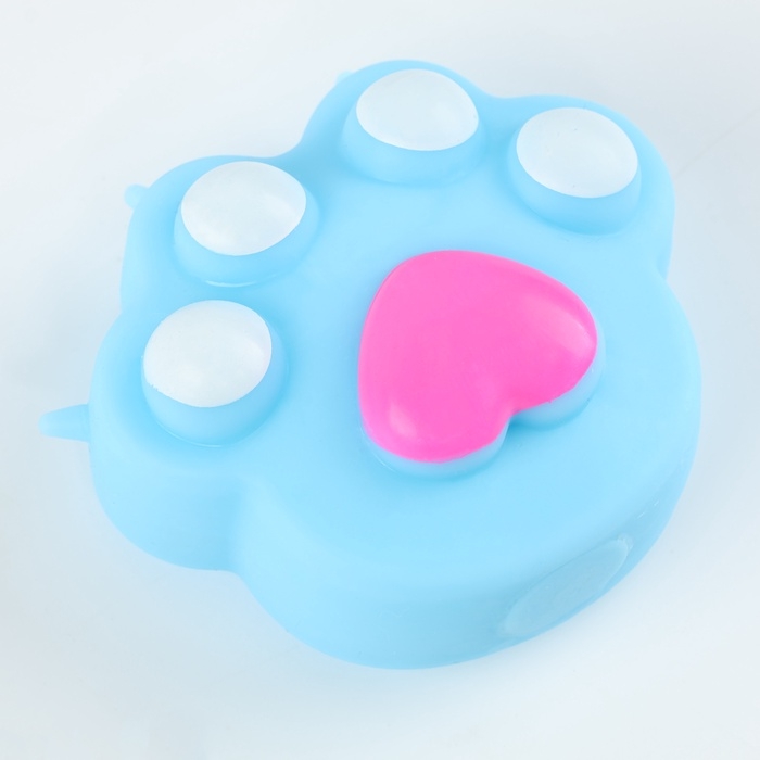 Мялка &laquo;Лапка&raquo; с пастой, цвета МИКС