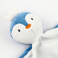 Набор подарочный: Комфортер 27 см + плед 71х125 см, &laquo;Пингвин&raquo;