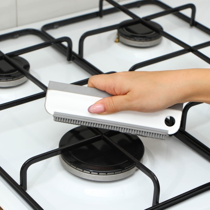 Щётка - скребок Raccoon, универсальная, 16&times;4,5&times;2 см