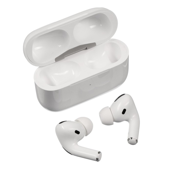 Наушники беспроводные Windigo Pro, TWS, Bluetooth 5.0, 40/500 мАч, сенсор, глянцевые, белые