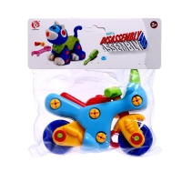 Конструктор для малышей &laquo;Мотоцикл&raquo;, 27 деталей