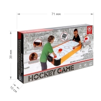 Настольная игра &laquo;Аэрохоккей. Лидер&raquo;, работает от батареек, 2 игрока, 6+