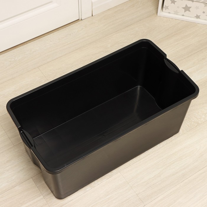 Контейнер для хранения с крышкой &laquo;Эконом&raquo;, 75 л, 79&times;41,5&times;33 см, цвет МИКС