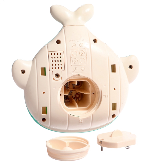 Фонтанчик для купания в ванной &laquo;Китёнок&raquo;, лейка, 3 сменных насадки