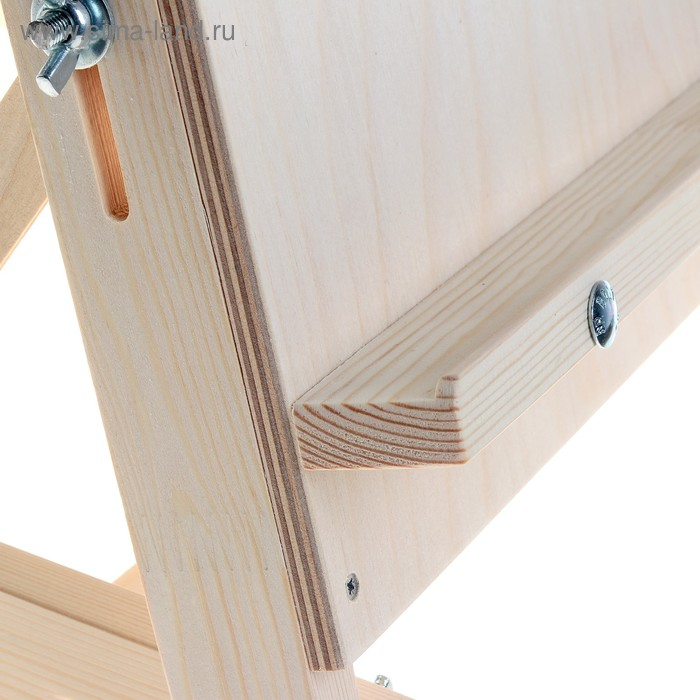 Мольберт настольный &laquo;Студийный&raquo;, 650 x 450 x 560 мм, с планшетом 450 x 480 мм (возможность разместить холст 60 x 80 см), с бегунком, Calligrata