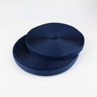 Липучка, 20 мм &times; 25 &plusmn; 1 м, цвет тёмно-синий