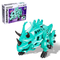 Электронный конструктор &laquo;Динаботы: Трицератопс&raquo;, световые и звуковые эффекты, 57 деталей