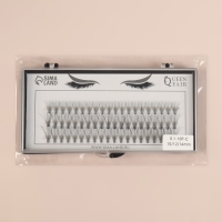 Набор накладных ресниц &laquo;Классика&raquo;, пучки, 10, 12, 14 мм, толщина 0,1 мм, изгиб C, 10 D