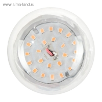 Фитолампа светодиодная Luazon, А60, E27, 15 Вт, IP44, 220 В, 270&deg;, мультиспектральная