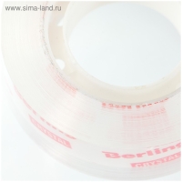 Клейкая лента канцелярская 19 мм х 33 м Berlingo, прозрачная