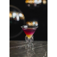 Бокал для мартини стеклянный Magistro &laquo;Медуза&raquo;, 180 мл, 9&times;12,5 см