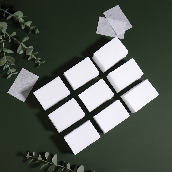 Салфетки для маникюра, безворсовые, жёсткие, 560 шт, 6 &times; 4 см