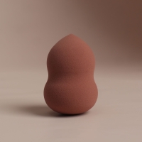 Спонж для макияжа &laquo;Амфора&raquo;, 6 &times; 4 см, увеличивается при намокании, цвет МИКС