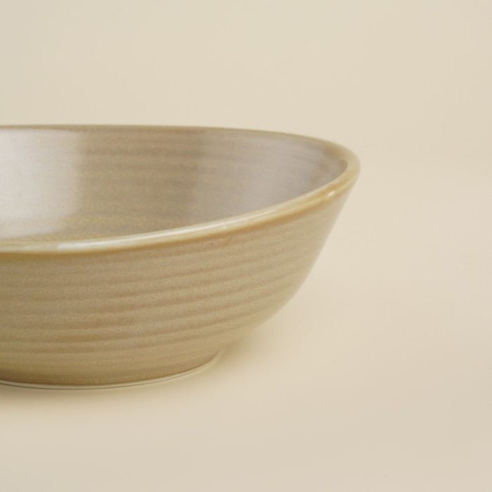 Салатник фарфоровый SL Home &laquo;Песчаный бриз&raquo;, 290 мл, цвет бежевый