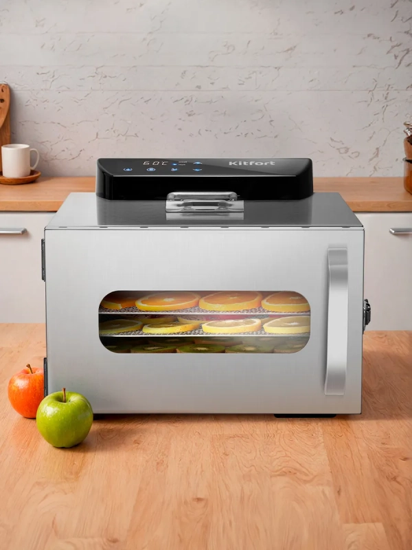 Сушилка для овощей и фруктов электрическая КТ-4917 - 400 Вт