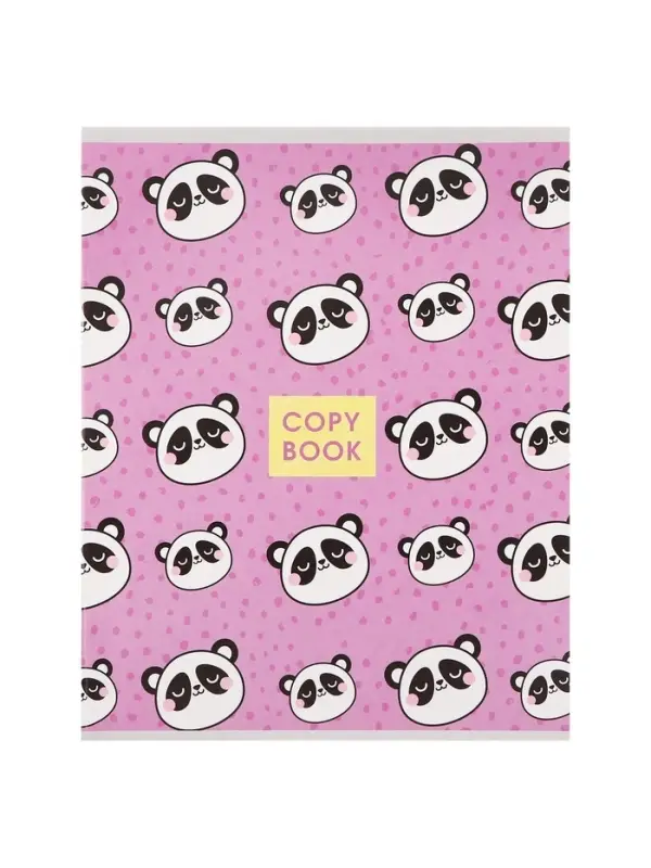 Тетрадь 48 листов в клетку Calligrata &laquo;Паттерн&raquo;, серые листы, МИКС