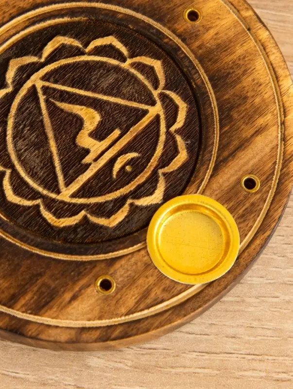 Подставка под благовония "Чакра" дерево 10 см