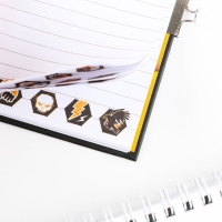 Блокнот на замочке А6, 50 листов в твердой обложке &laquo;23 февраля. ГЕРОЮ&raquo;