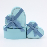 Набор коробок 3 в 1 сердца 22 х 20 х 9;  18.5 х 17 х 7.5; 1 6 х 14 х 6 см