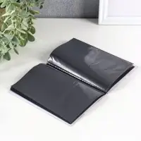 Фотоальбом "Мираж" 36ф 10X15см, ПП карм.,мягкая обложка, черные страницы