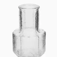 Ваза настольная стекло "Миниатюра" (набор 12 шт) 8-13 см, прозрачный